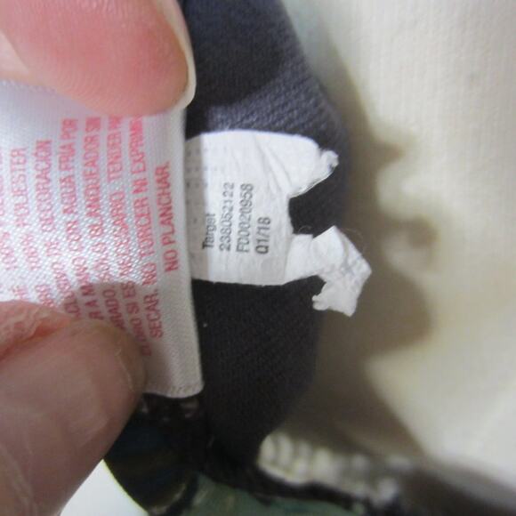 Xhilaration Floral Halter Bikini Top Boho Island Style Size XL - Picture 5 of 7